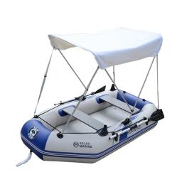 Barco inflável marinho solar, caiaque de pesca, água, à prova de sol, proteção uv, dossel, toldo, sombra, pvc, barco de pesca, tenda - Image 1