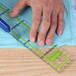 Régua De Costura Com Pés, 5x30cm, Yardstick, Corte E Quilting, Ferramentas DIY, Régua De Desenho, Régua De Desenho, 1PC - Image 3