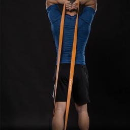 Faixas de resistência ttcz para treinamento corporal, faixa de mobilidade com assistência na flexão do corpo, para exercícios de condicionamento físico em casa ou academia - Image 5