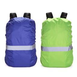 Capa de chuva reflexiva mochila 20l 35l 45l 60l saco à prova dwaterproof água camo tático acampamento ao ar livre caminhadas escalada poeira capa chuva - Image 3