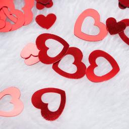 Lantejoulas brilhantes para o dia dos namorados, decoração de mesa em pvc para festa de casamento, 15g - Image 5