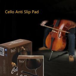 Irin cello antiderrapante almofada instrumento de cordas acessórios cello suporte não deslizamento cinta endpin rolha instrumento musical peças - Image 1