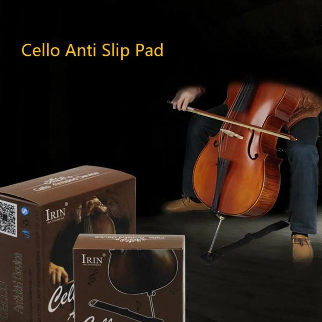 Almofada Antiderrapante para Cello: Acessórios Essenciais para Instrumentos de Cordas com Suporte e Cinta Endpin