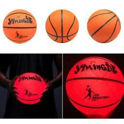 Light Up Basquete Alto Brilho LED Basquete De Borracha Crescente Para Treinamento Performances Freestyle - Image 5