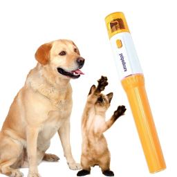 Pet cortador de unhas cão gato cão gato elétrico grooming grooming moedor aparador seguro clipper arquivo de unhas para o cão - Image 1
