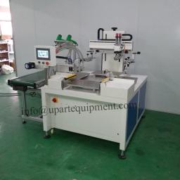 Máquina de impressão automática Pneumatic Shoes Palmilha, mesa giratória, tela plana rotativa, impressoras para venda - Image 2