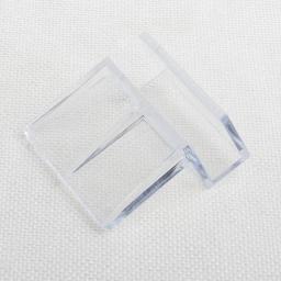 Clipes acrílicos para aquário tanque peixes, 6mm, capa vidro, suporte, 1 peça q0ka - Image 5