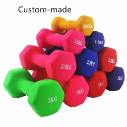 Haltere Hexagonal Fosco para Mulheres, Estudante e Criança, Aeróbica, Ginásio Crossfit, Exercício de Fitness, Treino, 1 Pc, 1,5 kg, 1kg - Image 5