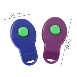 Cão de estimação sounder ferramenta de treinamento do cão de estimação sounder com anel elástico para casa gato cão click clique sound ferramenta de treinamento de som suprimentos para animais de estimação - Image 2