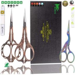 Tesoura para linha de costura, conjunto de fita métrica, para costura, artesanato, arte de costura, ferramentas para faça você mesmo - Image 1