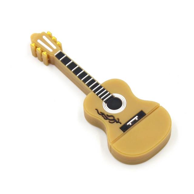 Concerto USB com Diversos Instrumentos Musicais: Teclado, Acordeão, Guitarra, Violoncelo e Violino em Vários Tamanhos de Pen Drive