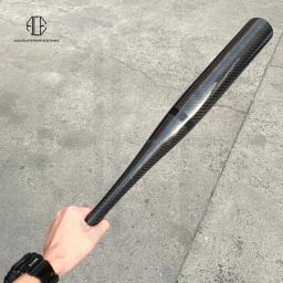 Dry Carbon Fiber Baseball Softball Bat para adultos, 29 ", azul, vermelho, autodefesa, prática de esportes ao ar livre - Image 1