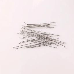 Alfinetes de cabeça em aço inoxidável 50 tamanhos-20 30 45 50 mm descobertas acessórios para joias - Image 4
