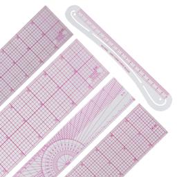 Conjunto Régua Multifuncional, Réguas e Corte Patchwork, Ferramentas De Costura, W-248, B-85, 8400 - Image 5