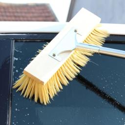 Escova De Lavagem De Carro De Cerdas Macias, cerdas De Imitação, Mountable Plus Handle, cabeça De Escova De Limpeza Do Painel Fotovoltaico - Image 6