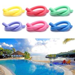 Flexível Colorido Sólida Espuma Piscina Noodles, Auxílio De Flutuador De Água De Natação, Woggle, Não Útil Para Adultos e Crianças, Mais De 5 Anos De Idade, 1 Pc - Image 3