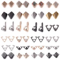 1 par de presilhas de sapatos de salto alto, proteção para os dedos, material de metal, decorações, sapatos quebrados, acessórios para reapair - Image 1