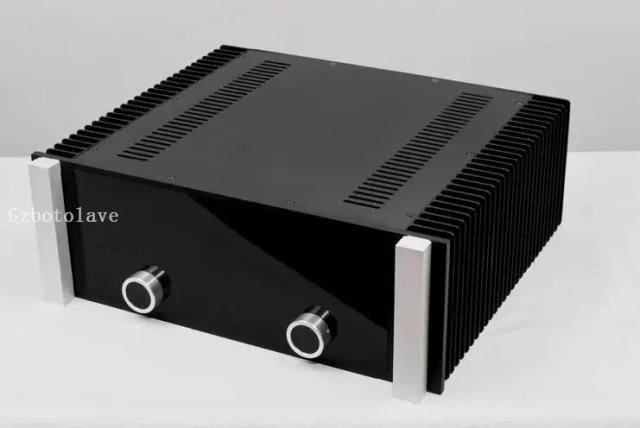 Amplificador de Alumínio Classe A McIntosh com Dissipador e Chassi HiFi DIY Personalizado em Estilo Moderno