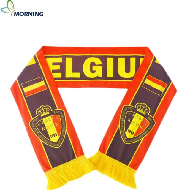 Cachecol Personalizado de Futebol para Fãs: Escolha entre 12 Equipes e Demonstre sua Paixão com Estilo!