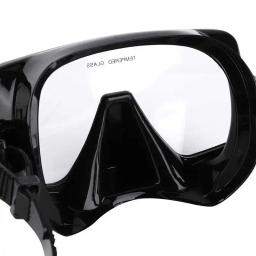 Máscara De Mergulho De Silicone Ajustável Máscara De Mergulho, Googles De Natação, Óculos De Salvamento, Equipamento De Mergulho Profissional Para Esportes Aquáticos - Image 5