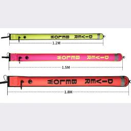 Conjunto de boias para mergulho smb1.5m/2021 m, carretel vermelho, acessórios de segurança e marcador de superfície smb, mergulho inflável, novo, 1.8 - Image 2