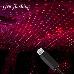 Mini projetor de estrela led para carro, luz usb dj efeitos de discoteca luz ambiente interno de palco lâmpada noturna ano novo decoração de natal - Image 3