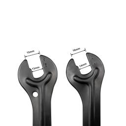 Cabeça da bicicleta extremidade aberta eixo hub cone chave ferramenta de reparo da bicicleta montanha portátil mtb ciclismo serviço remoção chave inglesa 13/15 14/16mm - Image 5