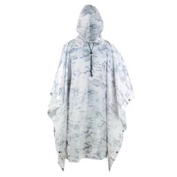 Poncho de camuflagem respirável ao ar livre, Impermeável Tático Selva, Birdwatching, Caminhadas, Caça Ghillie Suit, Viagem Rain Gear - Image 2