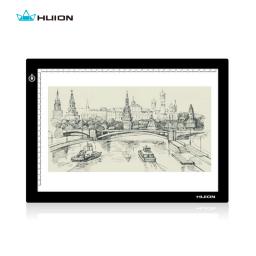 Huion l4s 17.7 "caixas de luz led almofada ultra fina placas de rastreamento led animação profissional desenho rastreamento painel pintura ferramentas - Image 1