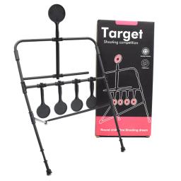 Alvo de Tiro Plástico para Meninos e Meninas, 5 Target Paintball, Auto Reset e Spinner, Alta Qualidade, Alvos de Tiro para Crianças, Feito por - Image 1