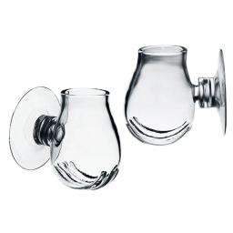 Alimentadores de Peixes de aquário de Vidro Transparente Copo de Alimentação Alimentador De Peixes Ovos de Artemia salina Vermelho Alimentar Os Vermes Para Aquário - Image 5