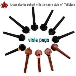 Natural Jujuba Madeira e Ebony Tuning Pegs, Ajuste Fittings, Rosewood Peças e Acessórios, 15 in-16 in, 4PCs - Image 1