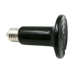 E27 interface suporte da lâmpada de aquecimento do animal estimação lâmpada de luz infravermelho preto cerâmica emissor lâmpada calor réptil animais aquecedor broker - Image 5