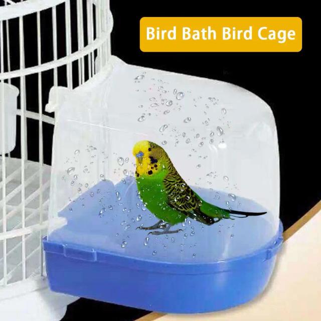 Papagaio de Banho ao Ar Livre: Bacia e Acessórios para Pequenas Aves como Canários e Budgerigars