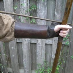Renascimento medieval Archer Couro, Hunter Archery Bracer, Gauntlet, Steampunk Armadura Braço, Traje Viking, Tiro Acessório Caça - Image 2