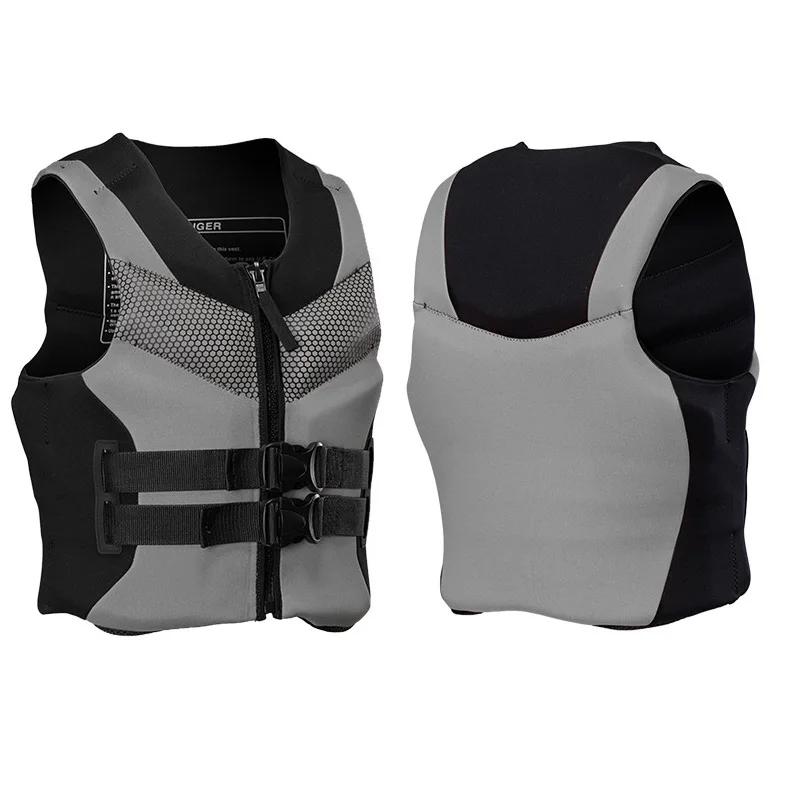 Colete salva-vidas para adulto neoprene, colete de segurança para natação, caiaque e surf, máximo de 110kg, para ambientes externos - Image 1