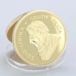 Moeda de ouro 1967 sul da áfrica saudita 1oz pink pink moedas colecionáveis - Image 2