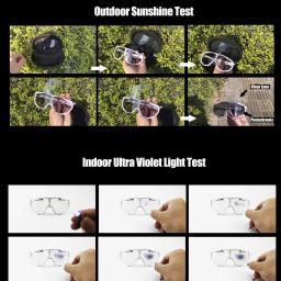 QUESHARK-Óculos de sol polarizados para homens e mulheres, óculos esportivos bicicleta, óculos de estrada, MTB Riding Goggles, QE42, 3 Lens Set - Image 4