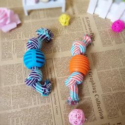 Kapmore-corda inteligente para cachorros, 1 peça, brinquedo interativo, resistente à mordida, para animais de estimação, nó, brinquedo para morder, filhote, dentição, suprimentos para cães - Image 5