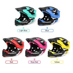 Lixada 14 aberturas rosto cheio capacete crianças destacável capacetes ciclismo esportes ao ar livre capacete de segurança para crianças skateboarding rolo - Image 5