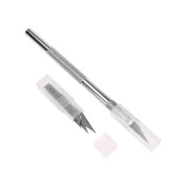 Escultura em metal bisturi faca ferramentas kit anti-deslizamento lâminas de gravura artesanato facas pcb telefone móvel diy hobby reparação ferramentas manuais - Image 3