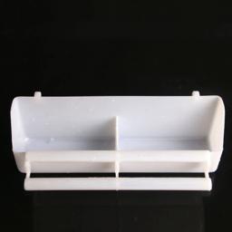 Gaiola de plástico para animal de estimação, recipiente para comida, papagaio, pássaros, tigela de suspensão, caixa alimentadora de pássaros - Image 3
