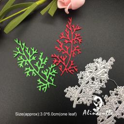 Cortador de papel para scrapbook artesanato, corte de metal para 2 peças com folha de natal, cartão artesanal - Image 3