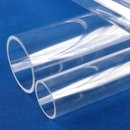 Tubo acrílico claro do aquário, acessórios do tanque de peixes, tubulação do plexiglás, encaixes do jardim, 50cm de comprimento, O.D16, 20, 25, 32, 40, 50, 63mm, 1PC - Image 3