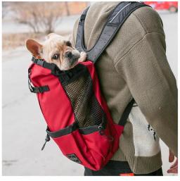 Malha Respirável Pet Dog Carrier, Mochila de Viagem, Ao Ar Livre, Ventilação, Bicicleta, Motocicleta, Esporte, Caminhadas, Transporte da Gota - Image 4