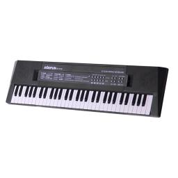 Teclado eletrônico digital de música, 61 teclas, crianças, multifuncional, piano elétrico para estudante, função de microfone, instrumento musical - Image 2