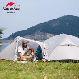 Naturehike-Mongar 2 Tenda, 2 Pessoa, Mochila, 20D, Ultraleve, Travel Tent, Impermeável, Caminhadas, Sobrevivência, Outdoor Camping - Image 2