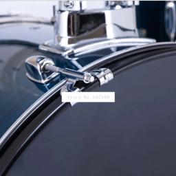 Conjunto de Instrumentos de Percussão Musical para Adultos e Crianças, Kit de Bateria Acústica, Jazz Drum and Drum Set, Iniciante, RBL-300, 3, 4 Pratos, 5 Bateria - Image 3