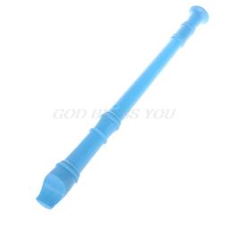 Gravador de instrumentos musicais de plástico multicolor soprano flauta longa 8 buracos dropshipping - Image 3