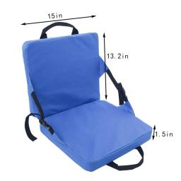 Confortável dobrável estádio assento estádio assento almofada canoa cadeira à prova dwaterproof água com suporte para caminhadas acampamento barco - Image 2